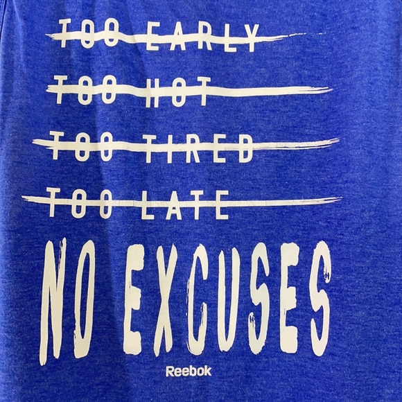 Reebok No Excuses Activewear Tank - Picture 2 of 3